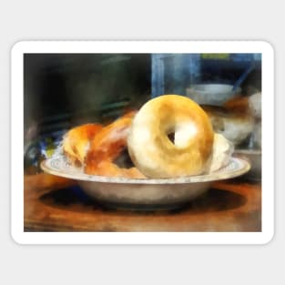 Food - Bagels for Sale Sticker